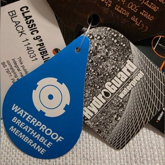 Original S.W.A.T. Classic 9" Tactical Boots Black Size 5 Waterproof Safety Toe - Picture 16 of 16